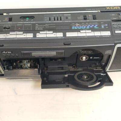 東芝 Aurex RT-CDW70X CDステレオラジオカセットレコーダー Toshiba Aurex RT-CDW70X CD Stereo Radio Cassette Recorder