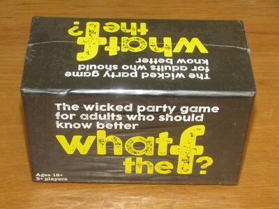 WTF? What The F**k Erwachsene 18+ Party von Cheatwell Games, brandneu und versiegelt