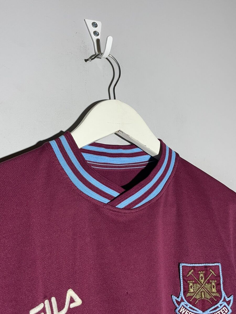 West Ham United Fila 2001/03 Vintage Dr.Martens Football West Ham United Fila 2001/03 Vintage Dr.Martens Football