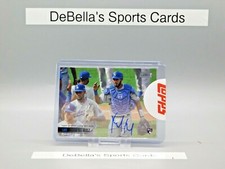 KEIBERT RUIZ  2021 STADIUM CLUB Autograph ON CARD Nationals