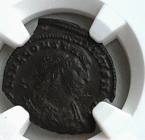 ROMAN EMPIRE CONSTANTINE I AD 307-337 BI NUMMUS NGC CH VF - DBL STRUCK!
