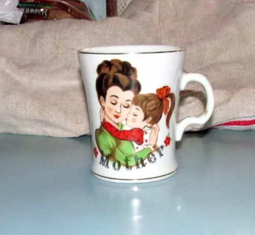Vintage 1960's Lefton "Mother" Coffee Tea Cup/Mug Excellent Condition