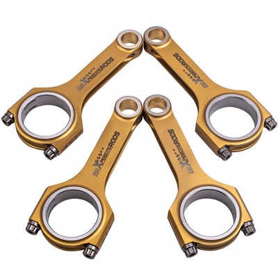 4340 Stahl Pleuel Set for Fiat Lancia Delta 2.0 H-Beam 145mm ARP2000 4Stück
