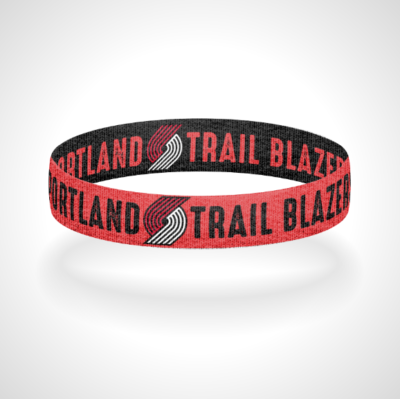 #ad Reversible Portland Trail Blazers Bracelet Wristband Rip City Stretch Wristband $12.00
