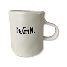 Rae Dunn Begin. Artisan Coffee Mug