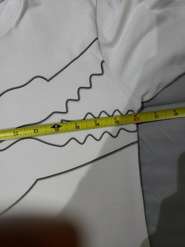 LACOSTE Oversized Crocodile Print Cotton Polo Kid's Size 10 - Picture 6 of 8