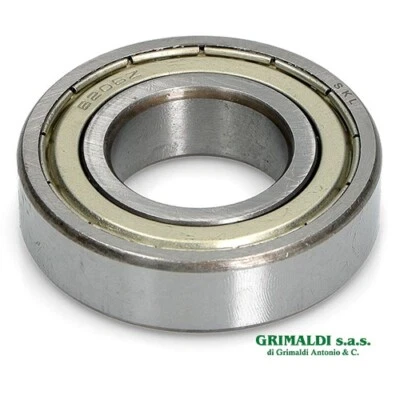 CUSCINETTO A SFERA SKL 6206ZZ PER LAVATRICI UNIVERSALE DIMENSIONI 30 x 62 x 16mm