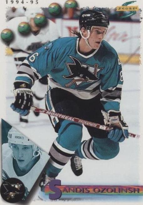1994-95 Score - Sandis Ozolinsh #36 - 1 of 1