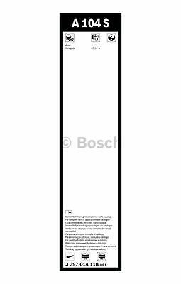 Spazzola Tergicristallo Anteriore Jeep Renegade (bu B1) Coppia Spazzole Bosch - Miniatura 2