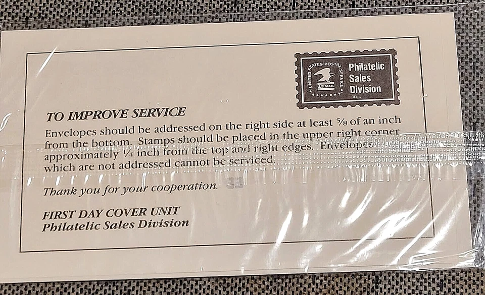 SCOTT#2248 22CENT LOVE-FIRST DAY OF ISSUE POSTMARK ENVELOPE-F/VF-JAN 30, 1987 - Image 2 of 2