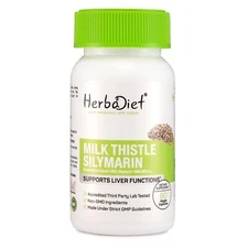 Milk Thistle Extract Silymarin 80% Veg Capsules 400mg Liver Health Detox Cleanse