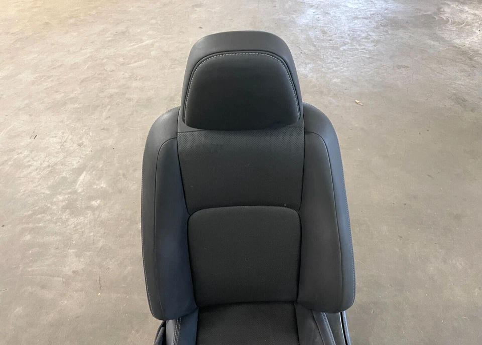 Conjunto asiento delantero izquierdo conductor negro 1312 fabricante original 14 15 16 Lexus Is200t Is350 Foto 3 de 4