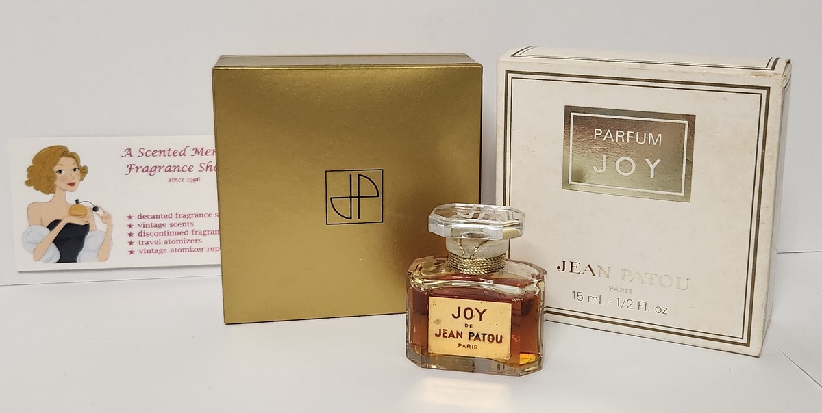 Vintage 1976 Joy pure parfum by Jean Patou ~ 15 ml ~ Crystal