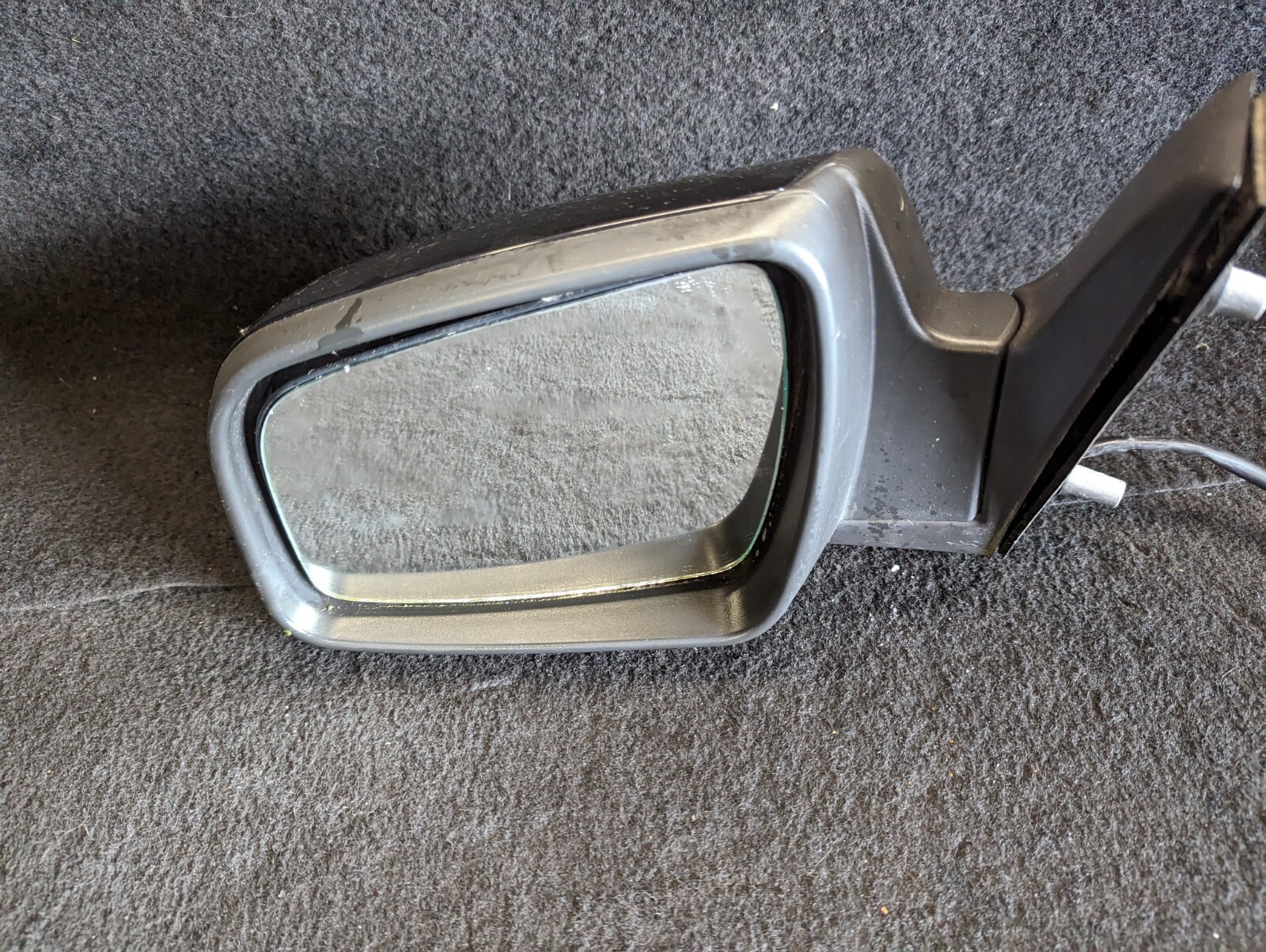 09-14 MK2 VAUXHALL ZAFIRA B NS PASSENGER SIDE WING MIRROR BLACK SAPPHIRE 20R 2HU