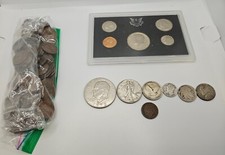 Coin Collecting Grab Bag - Many different denominations and SILVER COINS