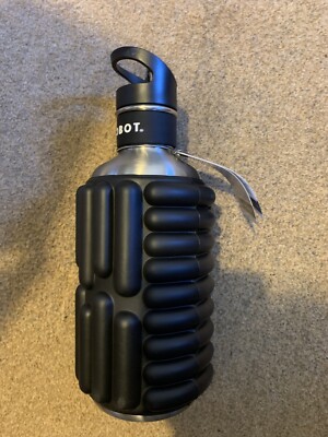 Mobot BB Black Foam Roller Trinkflasche Brandneu