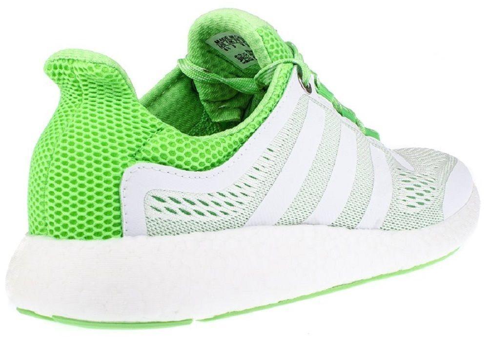 adidas pure boost chill white green