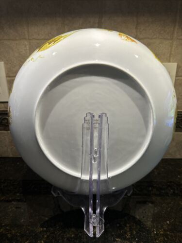 WILLIAMS SONOMA "BOTANICAL PUMPKIN" LARGE 14" SERVING BOWL ~ DISCONTINUED - Picture 4 of 7