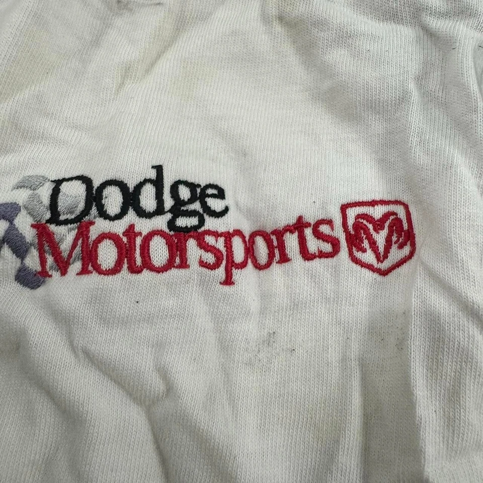 Racing Men's Size XL Polo Speed Zone Race Gear Shirt Red Black White - Image 4 of 4