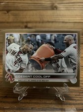 2022 Topps Update #US221 Desert Cool Off Gold /2022 Ketel Marte Diamondbacks