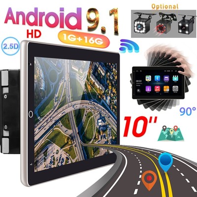 Android 10.0 Tesla style universal 10'' Car radio GPS navi Stereo BT WiFi 2 DIN