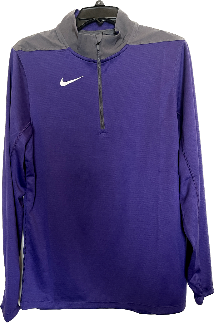 ナイキ DRI-FIT フリース トレーニングウェア vintage 90's Nike Dri-Fit Quarter-Zip Pullover Team Purple/Grey Fan DH3410-545