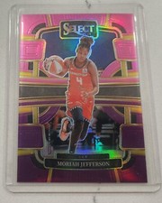 ๐ 2024 Panini Select WNBA MORIAH JEFFERSON - Pink/Purple Prizm #92 /99 SP