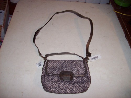 coach snake print purse