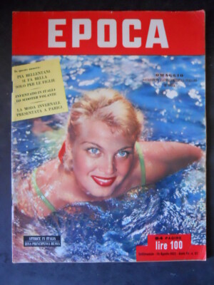 EPOCHE 97 1952 PRINZESSIN ZINA RACHEWSKY RAOUL DUFY FONI MEAZZA [SC7C]
