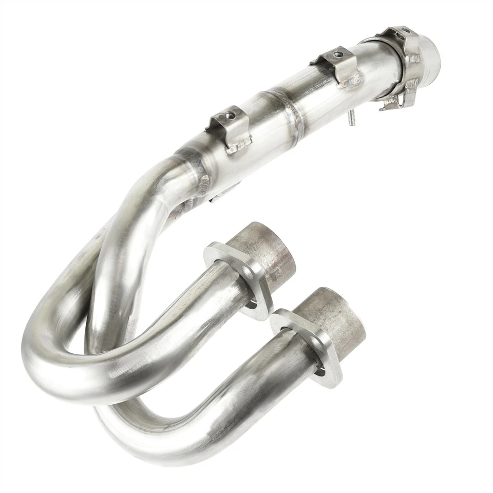 Tubo silenciador de escape con juntas para Yamaha Grizzly 660 YFM660F 4X4 2002-2008 Foto 3 de 4