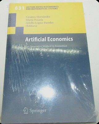 Lecture Notes in Economics and Mathematical Systems: Artificial Economics 