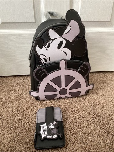Disney Loungefly Steamboat Willie Mini 