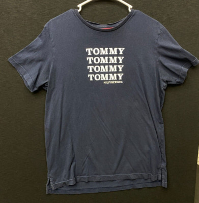 Tommy Hilfiger Mens Modern Essential Crew Neck Short Sleeve Graphic T-Shirt b2