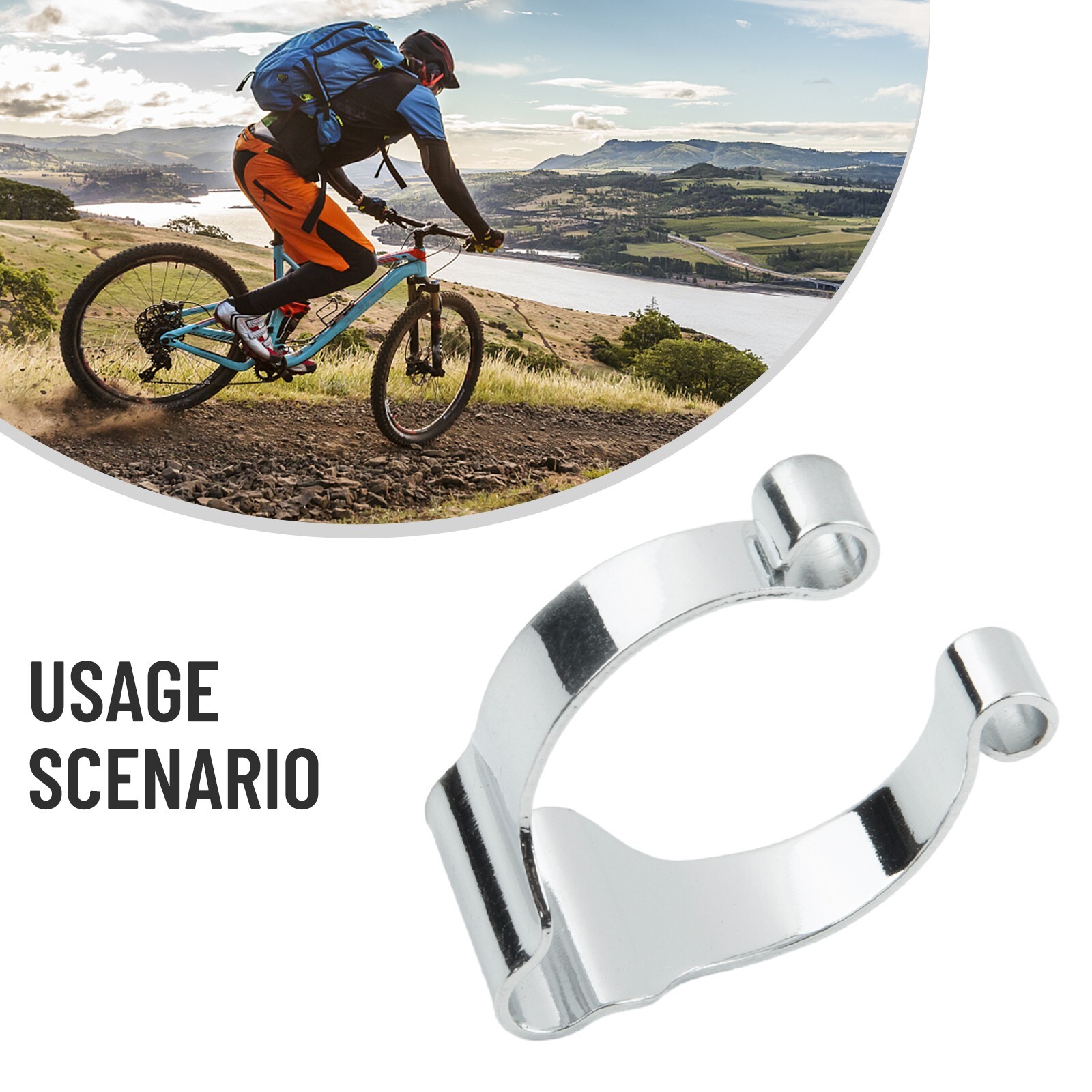 Versatile Bicycle Frame Cable Clips Clamps Guides for Versatile Wiring