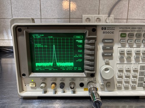Analizator widma HP Agilent 8560E 30Hz-2,9Ghz - Zdjęcie 6 z 15