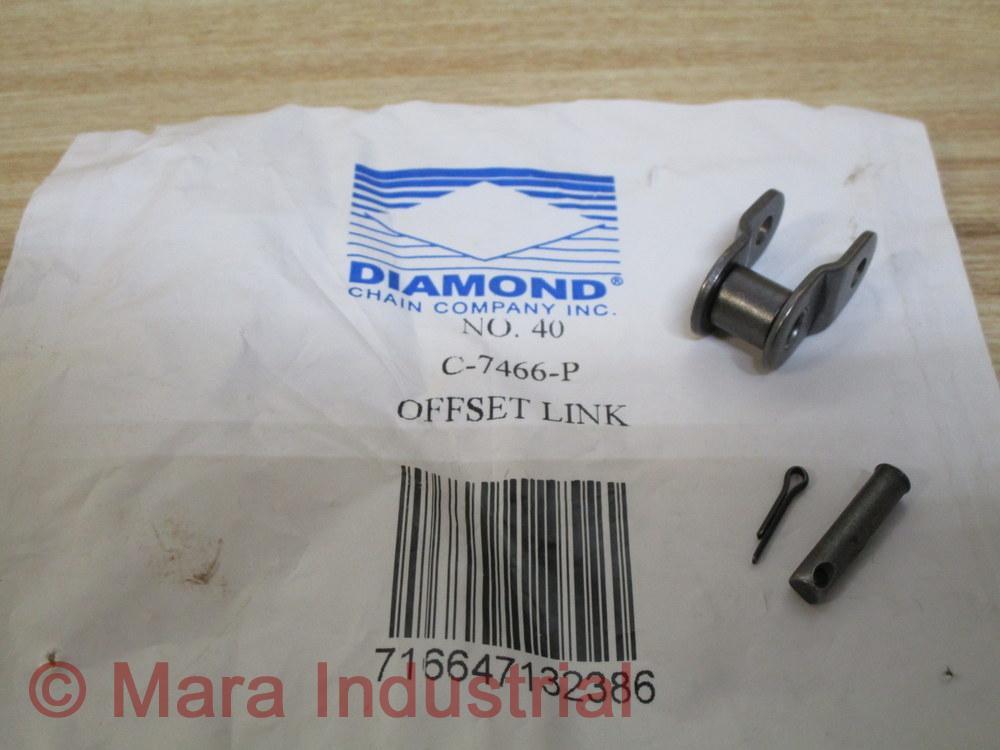 Lot Of 31 New Diamond Ct-7466-p 40-2 Offset Chain Li Ccs | Meses sin interés