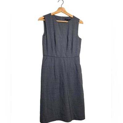 Calvin Klein Dark Gray Charcoal Work Dress Size 6 Pockets | eBay Calvin Klein Dark Gray Charcoal Work Dress Size 6 Pockets | eBay