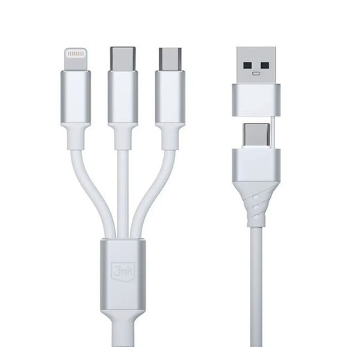 3mk Hyper 3 in 1 Multi Charger Cable 15W Fast Charging Cable - 第 16/24 張圖片