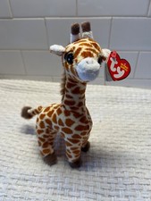 Ty Beanie Baby - TOPPER the Giraffe Big Eyes Version with Tags