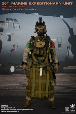 1/6 Easy&Simple 26043SD 26TH MEU MRF Military Free Fall