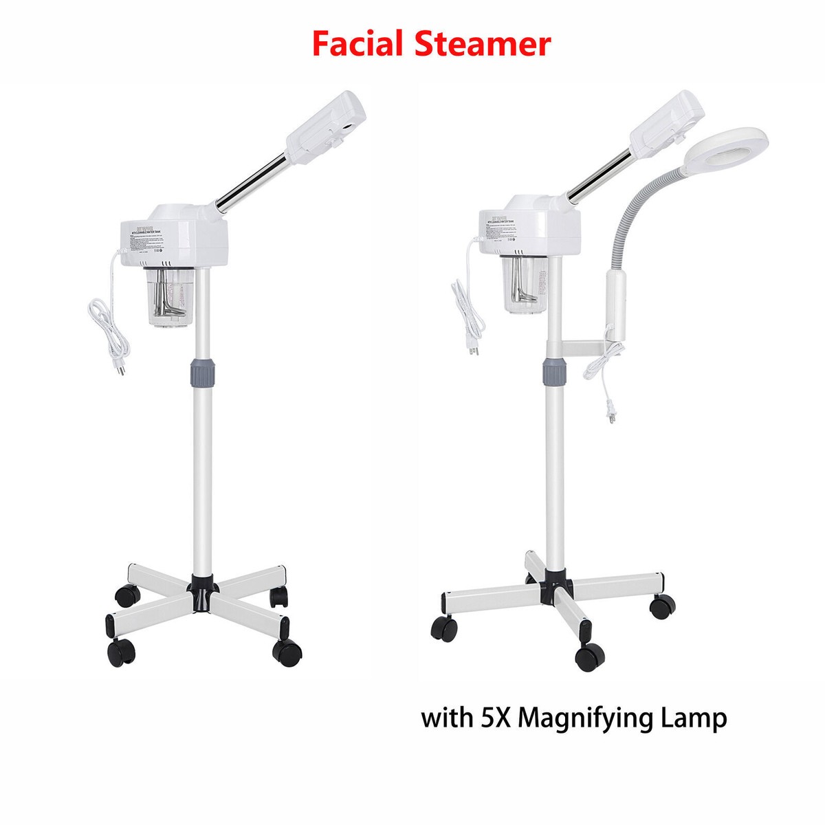 Facial Steamer Beauty Salon Spa Skin Care Equipment UV Hot Ozone  Professional