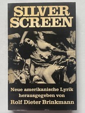 Brinkmann, Rolf Dieter - Silverscreen. Neue amerikanische Lyrik - Einband selten
