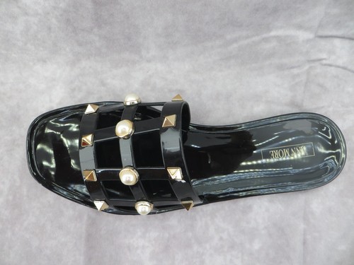 ANN MORE AVENTURA Jelly Sandal Women Jelly shoes Spiked Pearl Slide Mesh - Picture 7 of 10