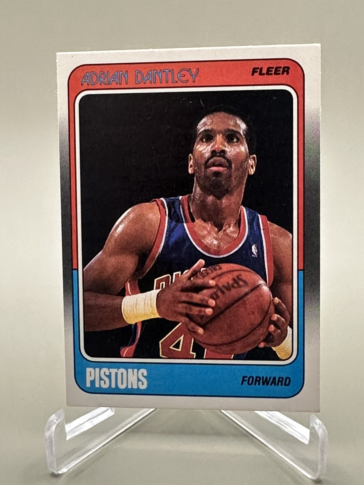 ADRIAN DANTLEY 1988-89 Fleer #39 - NM/MT - Pistons