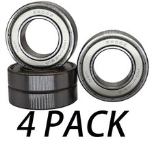 4PACK NSK 6902ZZ 6902-2Z15X28X7MM Double Metal Sealed Bearings