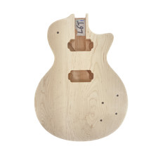 DIY Electric Guitar Body Replacement Style Set In Mahogany Maple Glue BINDIN