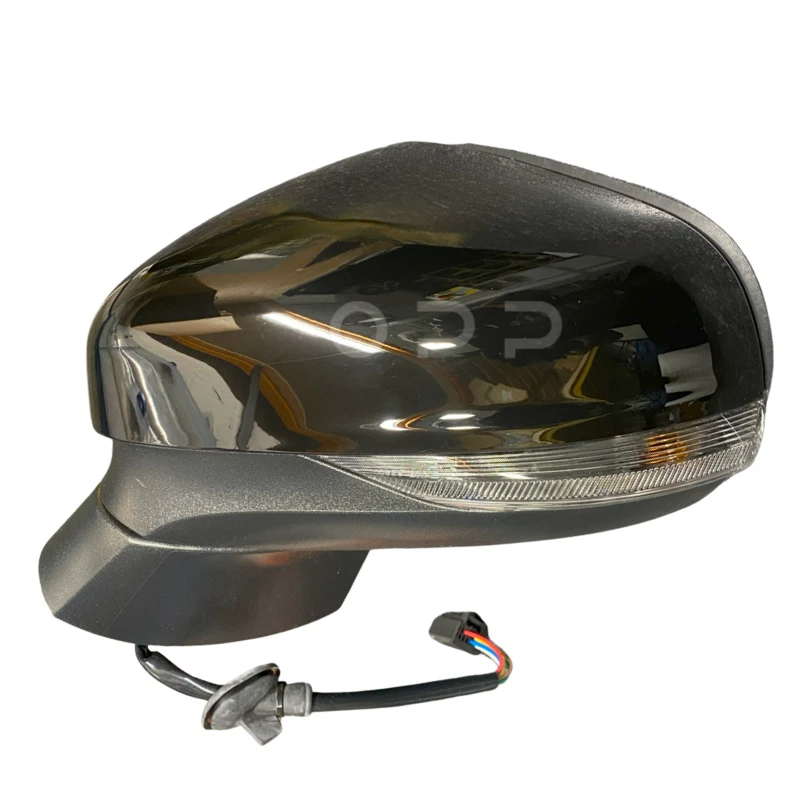 Espejo retrovisor de puerta eléctrico pintado negro para Ford Fiesta MK8 2017- lado izquierdo Foto 3 de 4