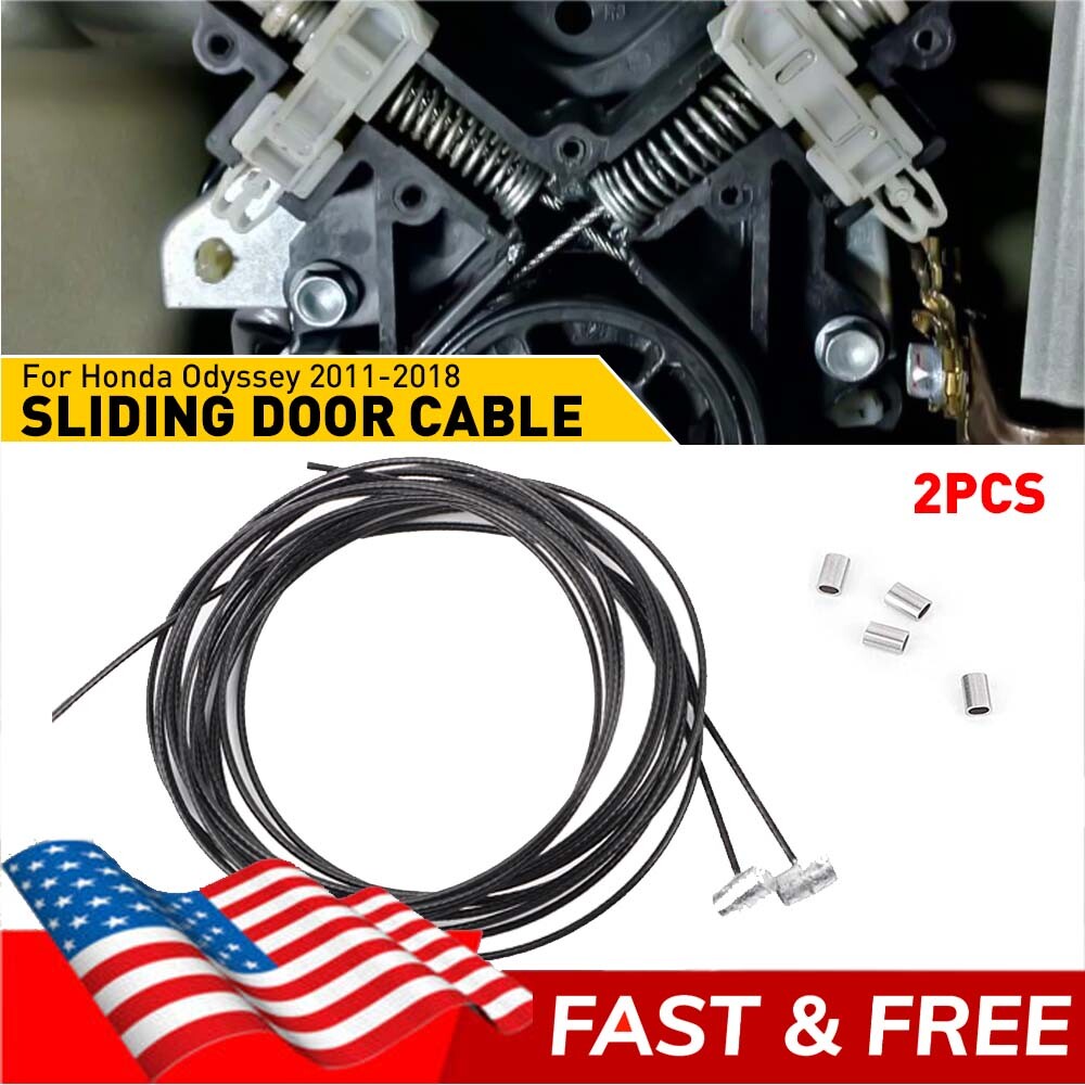 2x Sliding Door Cable Repair Kit Left / Right Side For Honda Odyssey