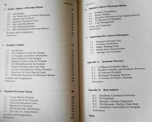 Brownian Motion and Stochastic Flow Systems, by J. Michael Harrison 1st ed 1985 - Picture 5 of 11