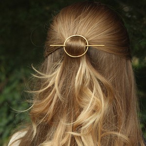 Vintage Hair Clip Wedding Hair Accessories Circle Hair Jewelry